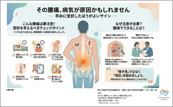 P7 受診が必要な腰痛のサイン(レッドフラッグ)
